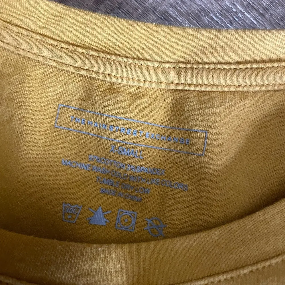 The Main Street Exchange|| Top Yellow Size XS - Image 2