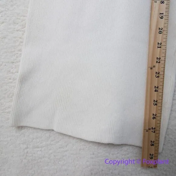 New! Free‎ People Waverly Sweater One-Piece Jumpsuit in white, size XS - Image 10