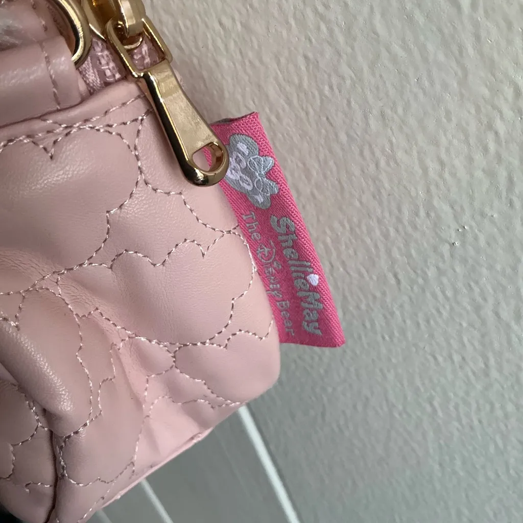 Rare Discontinued Tokyo Disney Japan ShellieMay Duffy Friends Crossbody Handbag Pink - Image 5