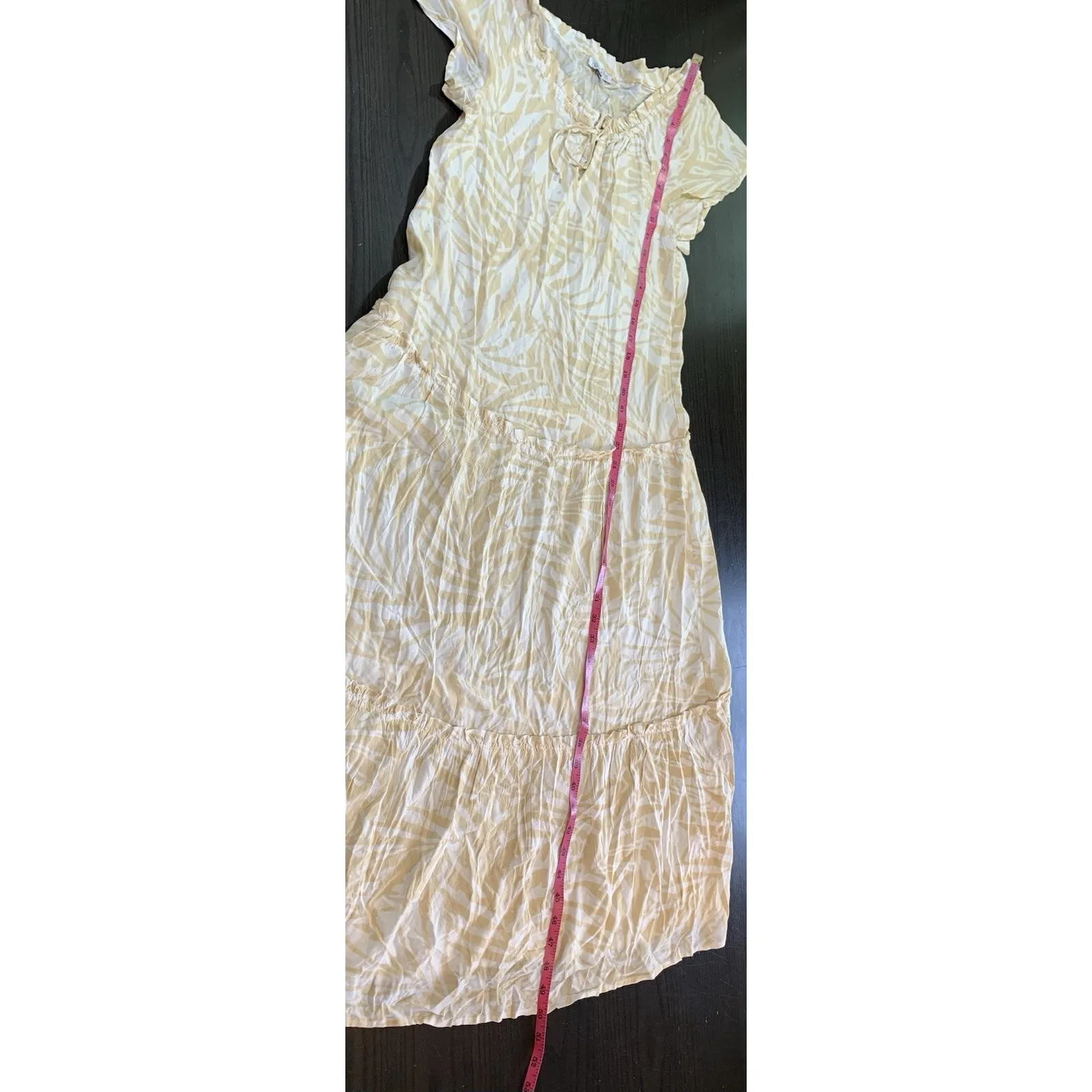 Patrons of Peace Prairie‎ Cottage Peasant Flowy Dune Print Long Maxi Dress XS - Image 11