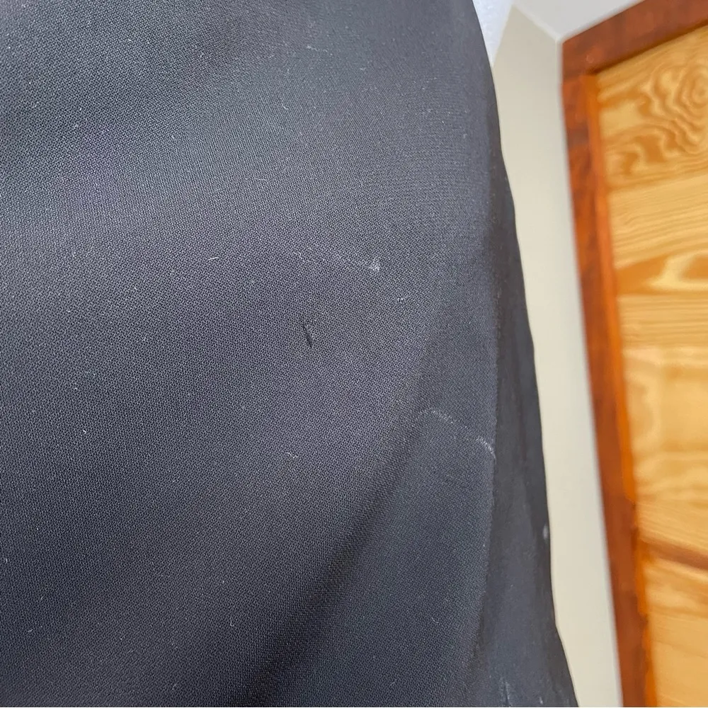 Badgley Mischka Black Zipper Popover Sheath Dress 4 - Image 12