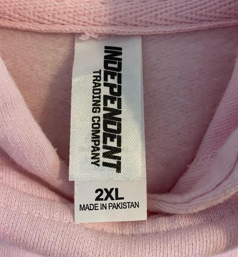 WWJD X HWLF Pink Hoodie Size 2X - Image 4