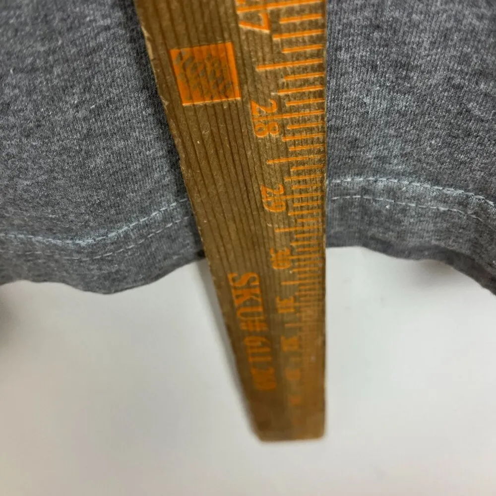 Las Vegas Graphic Tee Large Gray Vintage Y2K Unisex Fit - Image 8