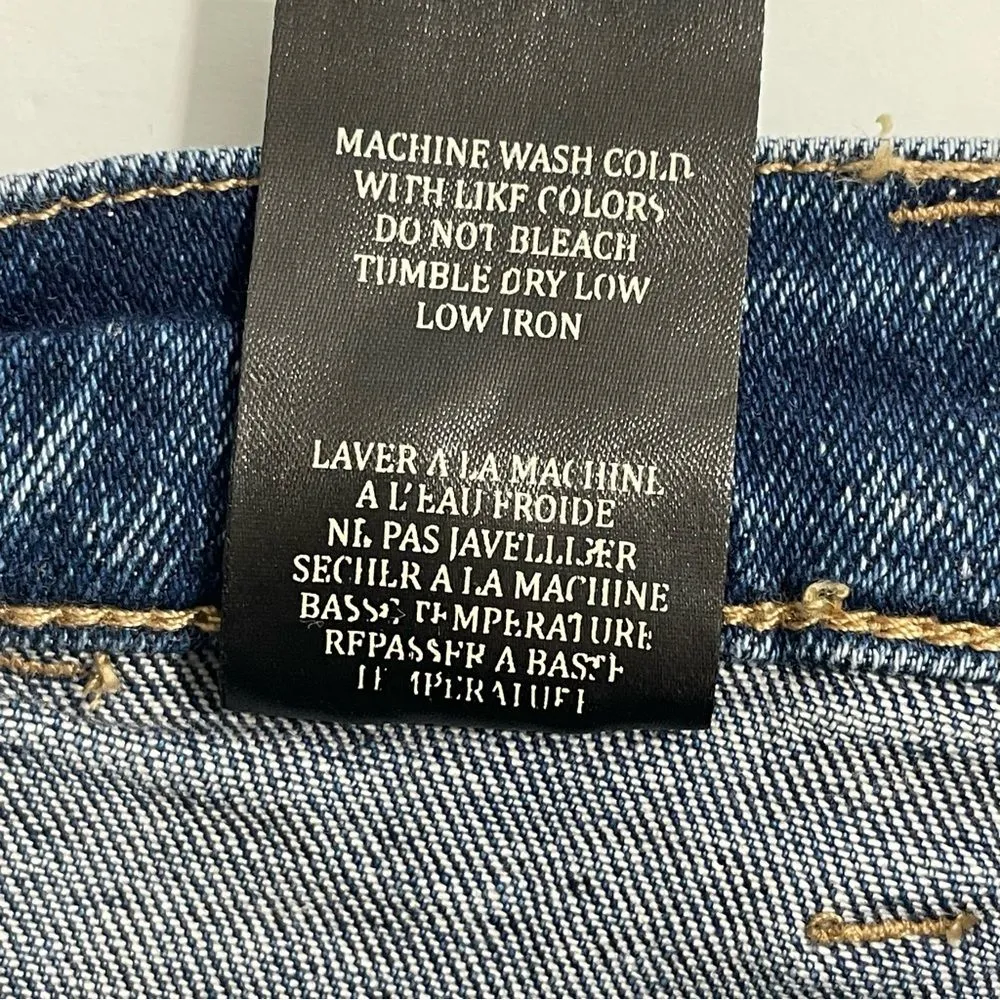 NWT‎ Blank NYC Utility Carpenter Jeans Size 26 Cropped Straight Leg Blue Denim - Image 6