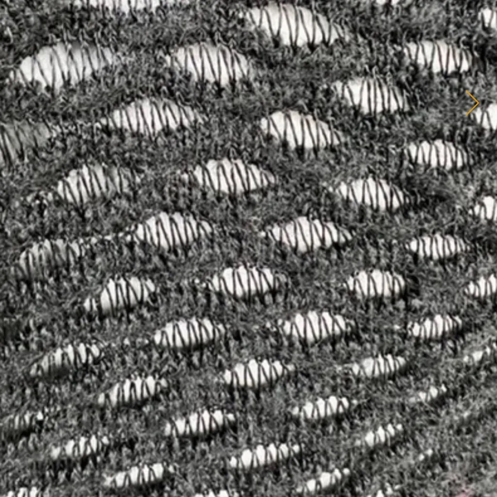 Vintage 1990’s Azzedine Alaïa Designer Black Wool Honeycomb Knit Mini Dress XS - Image 12