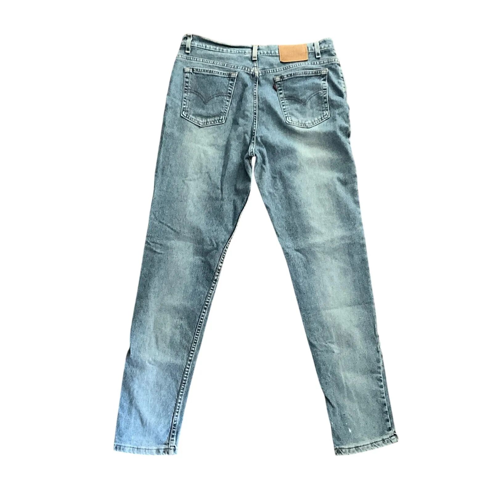 Levi’s 512 Slim Tapered Y2K Vintage Denim Jeans 16L Flattering High-Rise 34x 33 - Image 3