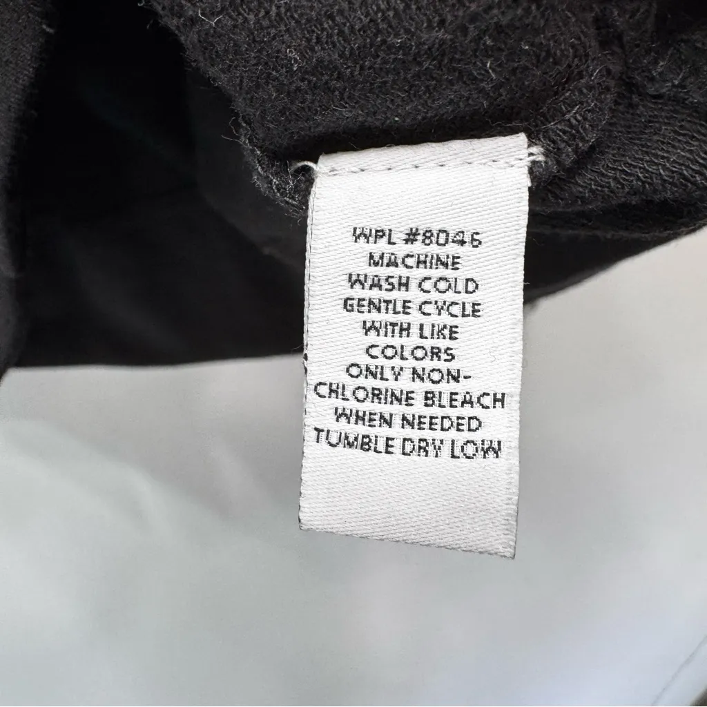 Style & Co Chicago Jacket Black Lightweight Knit Mid Length City Chic Size XL - Image 7