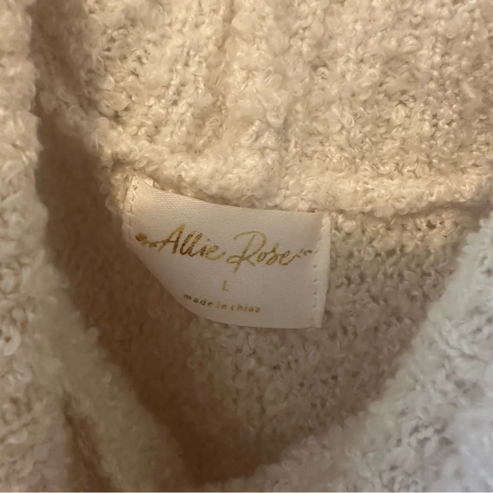 Red Dress Boutique Off the Shoulder Cream Sweater - Image 2