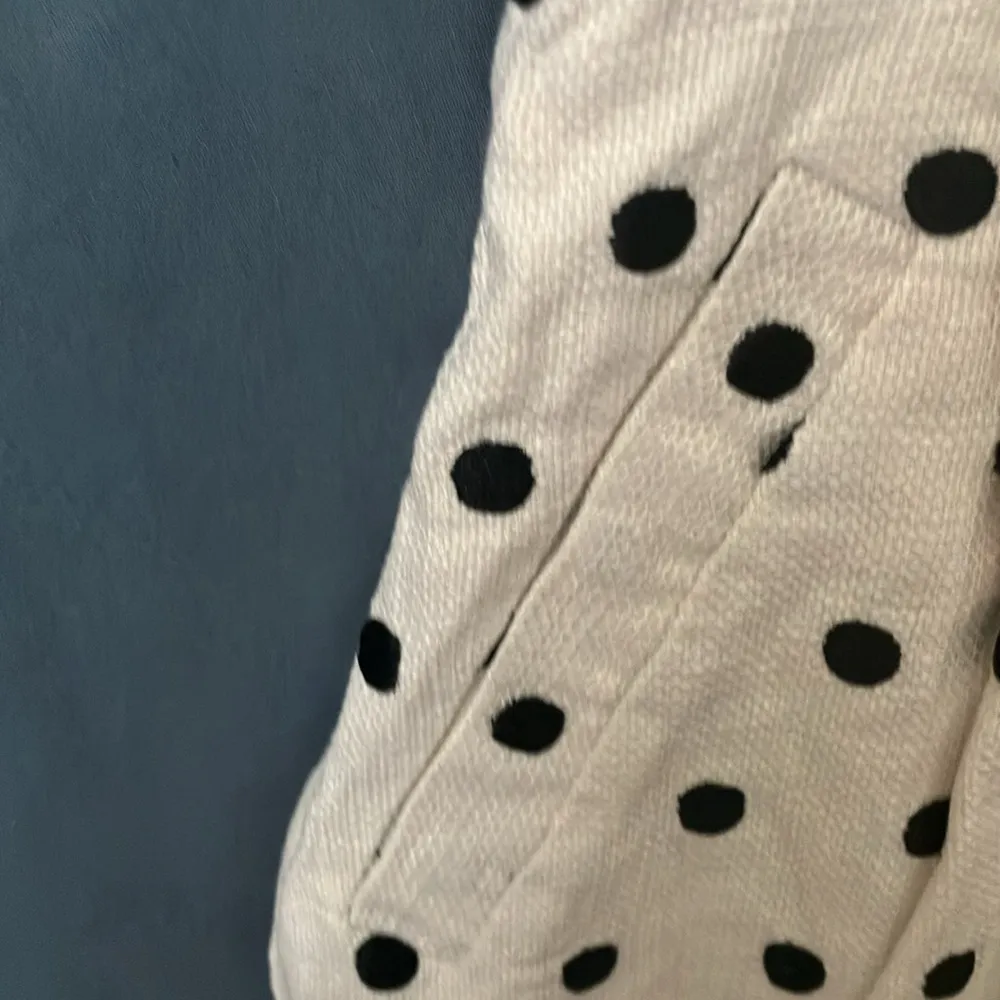 : “Skirt the line” Cream with black polka dots skirt- midi- 12 - Image 5