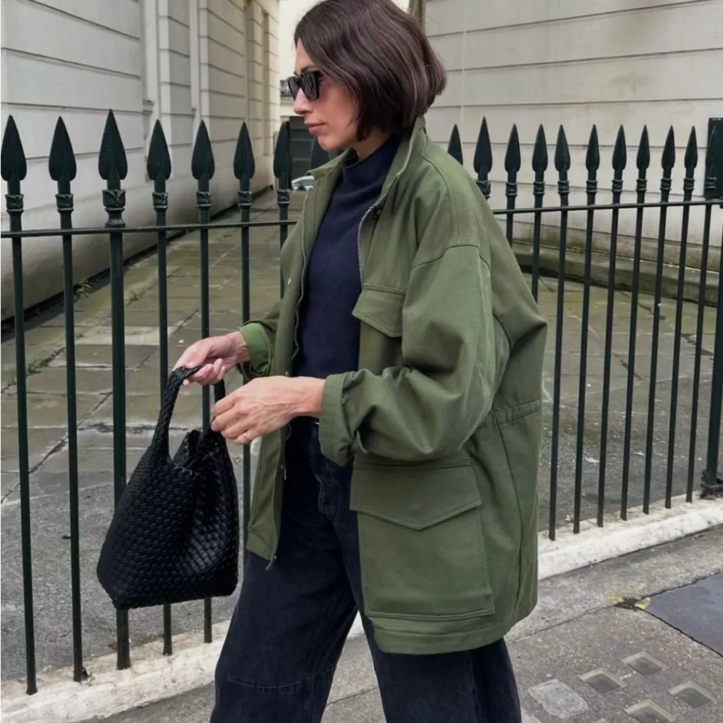 Driftwood NWT  Denim Green Embroidered Jacket ✨ - Image 5