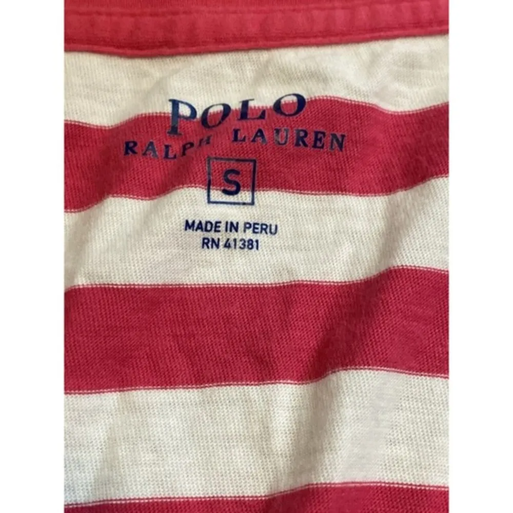 Polo Ralph Lauren V-Neck T-Shirt Women's‎ Small - Image 3