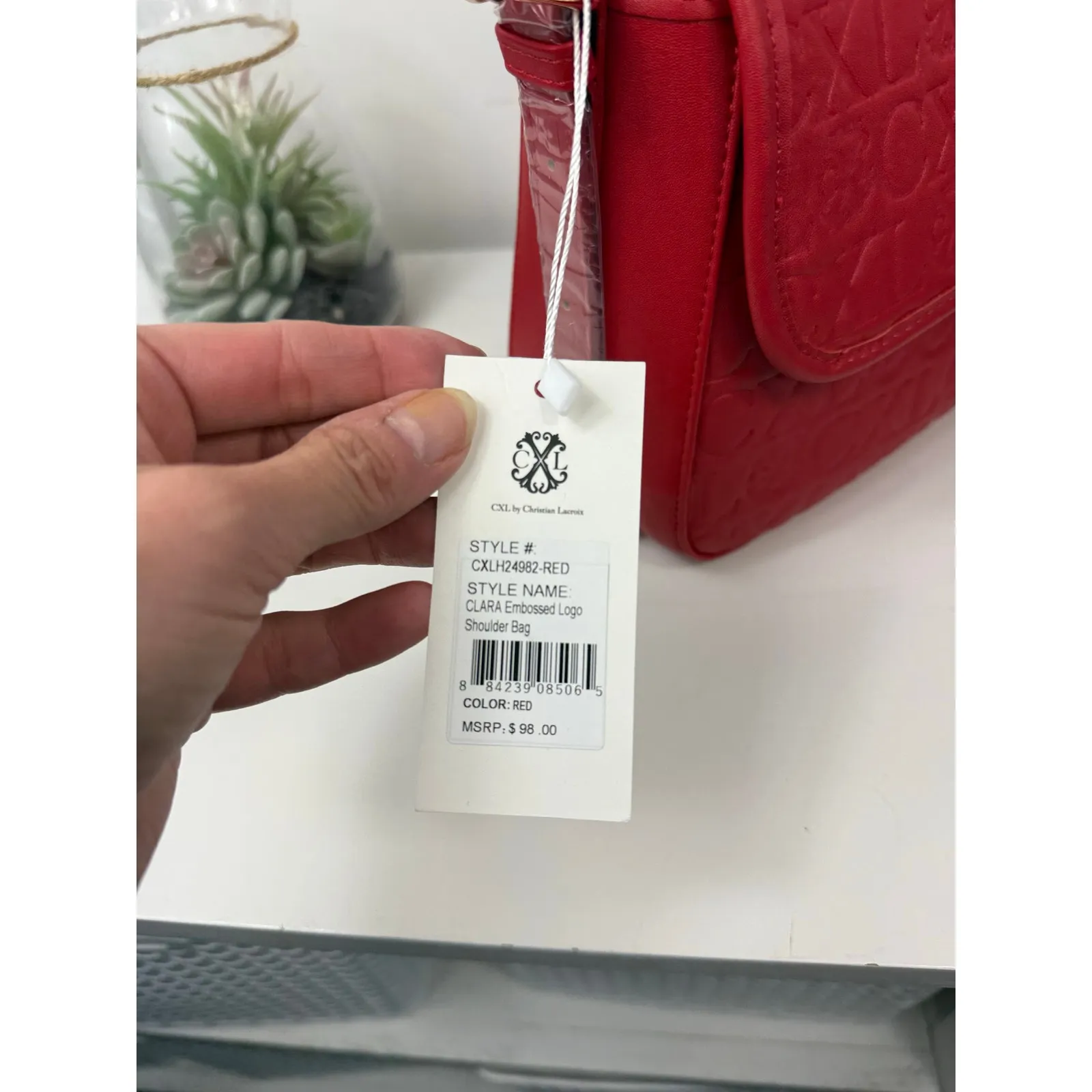 Beautiful NWTs Purse by CXL Red - Image 4