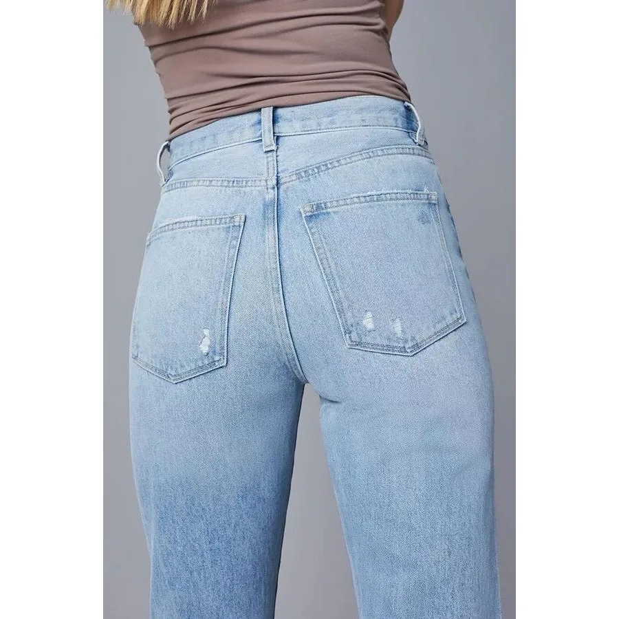 DL1961 Emilie Straight Ultra High Rise Vintage Jeans Size‎ 26 - Image 6