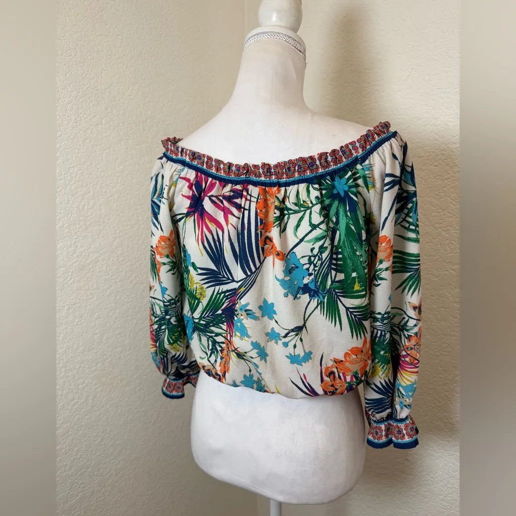 Flying‎ Tomato Top S  Off Shoulder Crop NWT - Image 3