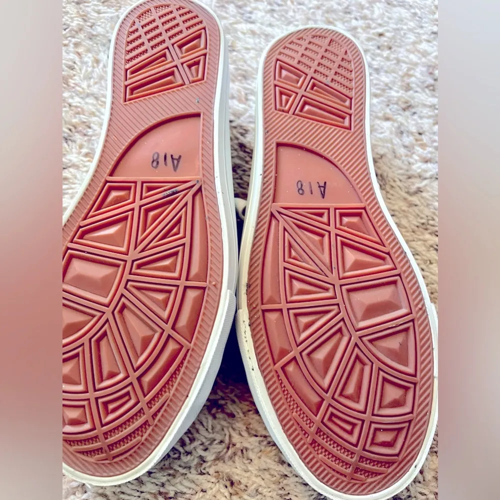 Converse Silver glitter shoes 8 - Image 3