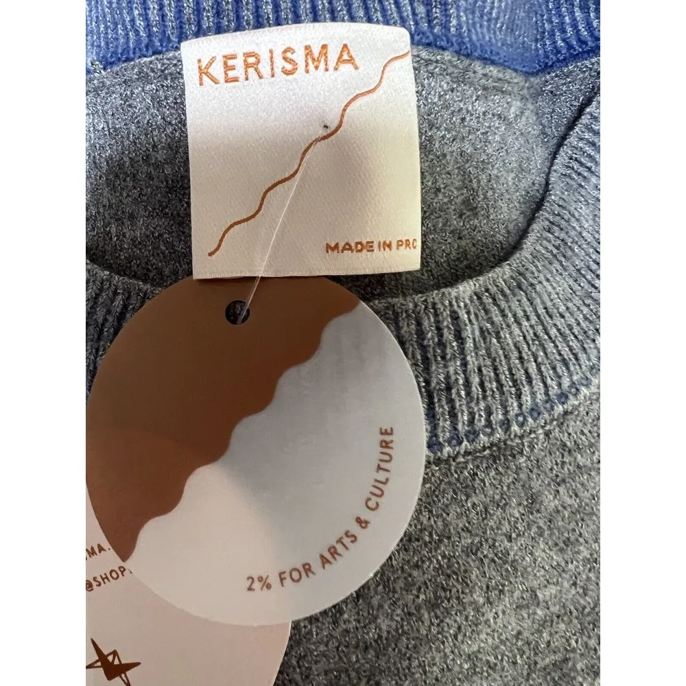 Kerisma  Eclipse Sweater Grey Multi Women’s OS - Image 8
