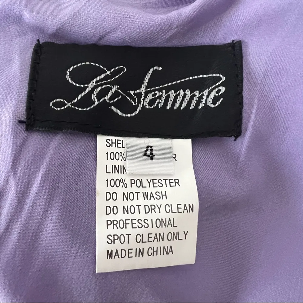 NEW NWT  Criss Cross Back Maxi Gown In Lavender - Image 8