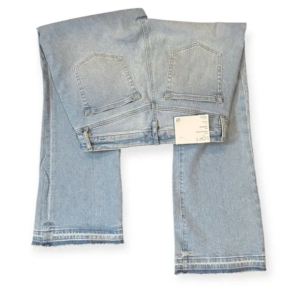 Loft Kick Crop Highrise Denim Jeans - Image 2