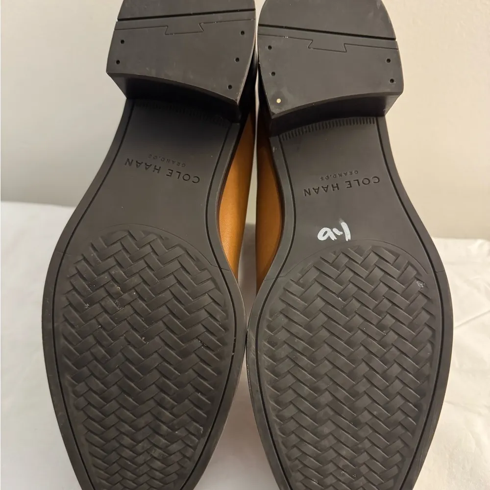 Cole Haan Woman’s Tan Leather Ankle Boots - Image 6