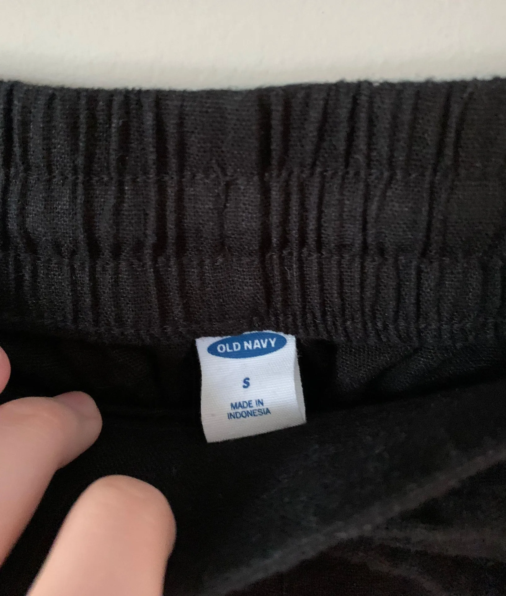 Old Navy Black & White Linen Shorts - Image 5