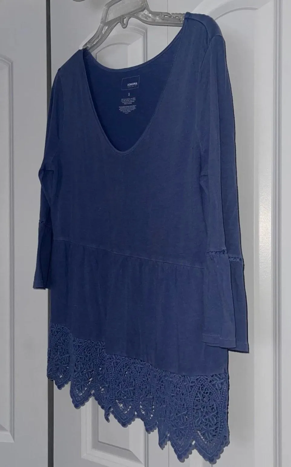 Blue Embroidery Shirt - Image 2