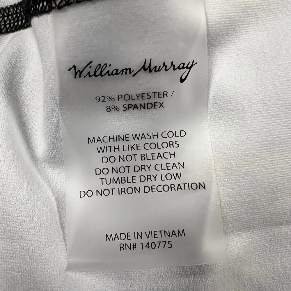 William Murray Spinner Golf Skort Tartan Plaid Shorts Navy Blue Size XL - Image 9