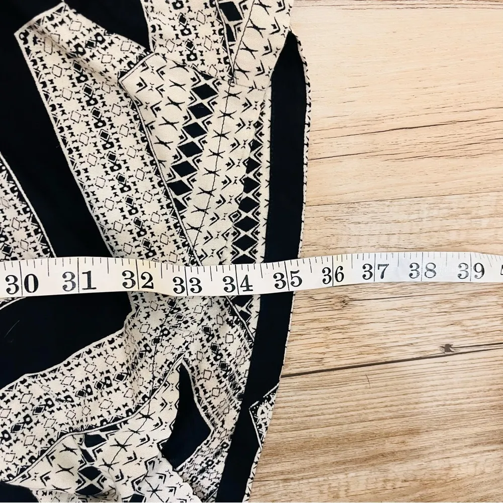 Charlotte Russe chevron tribal print drawstring waist boho dress small - Image 4