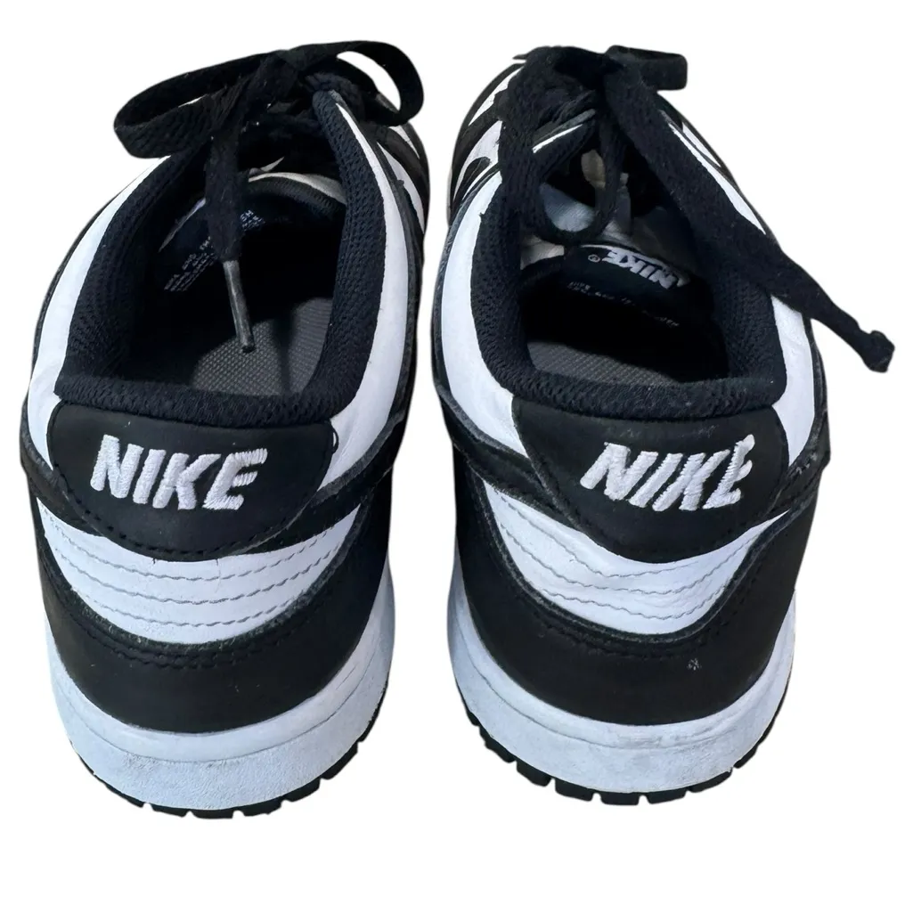 Nike Dunk Low Retro White Black Panda Casual Athletic Shoes Skate Size 7 / 8.5 - Image 4