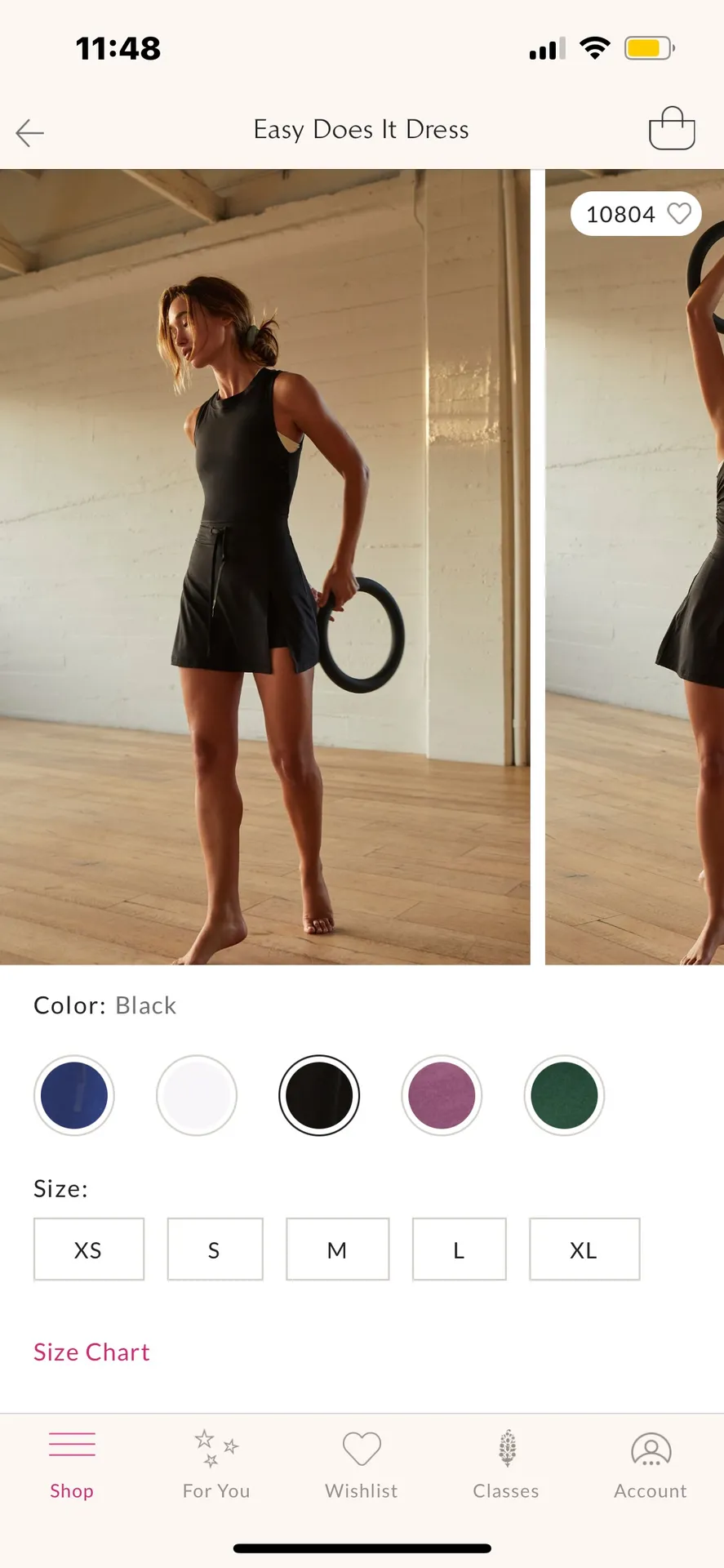 Easy Does It Black Athletic Dress - Image 2