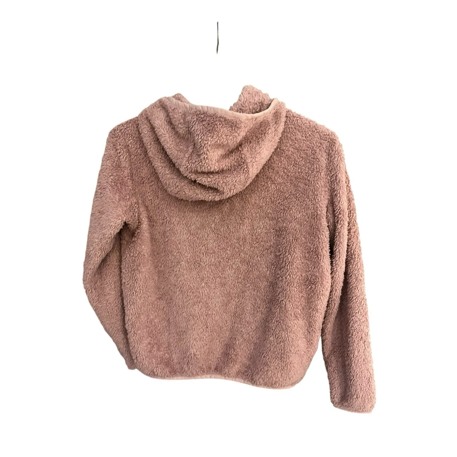 Patagonia los gatos Women's S 1/2 zip hooded pullover pink fleece jacket - Image 2