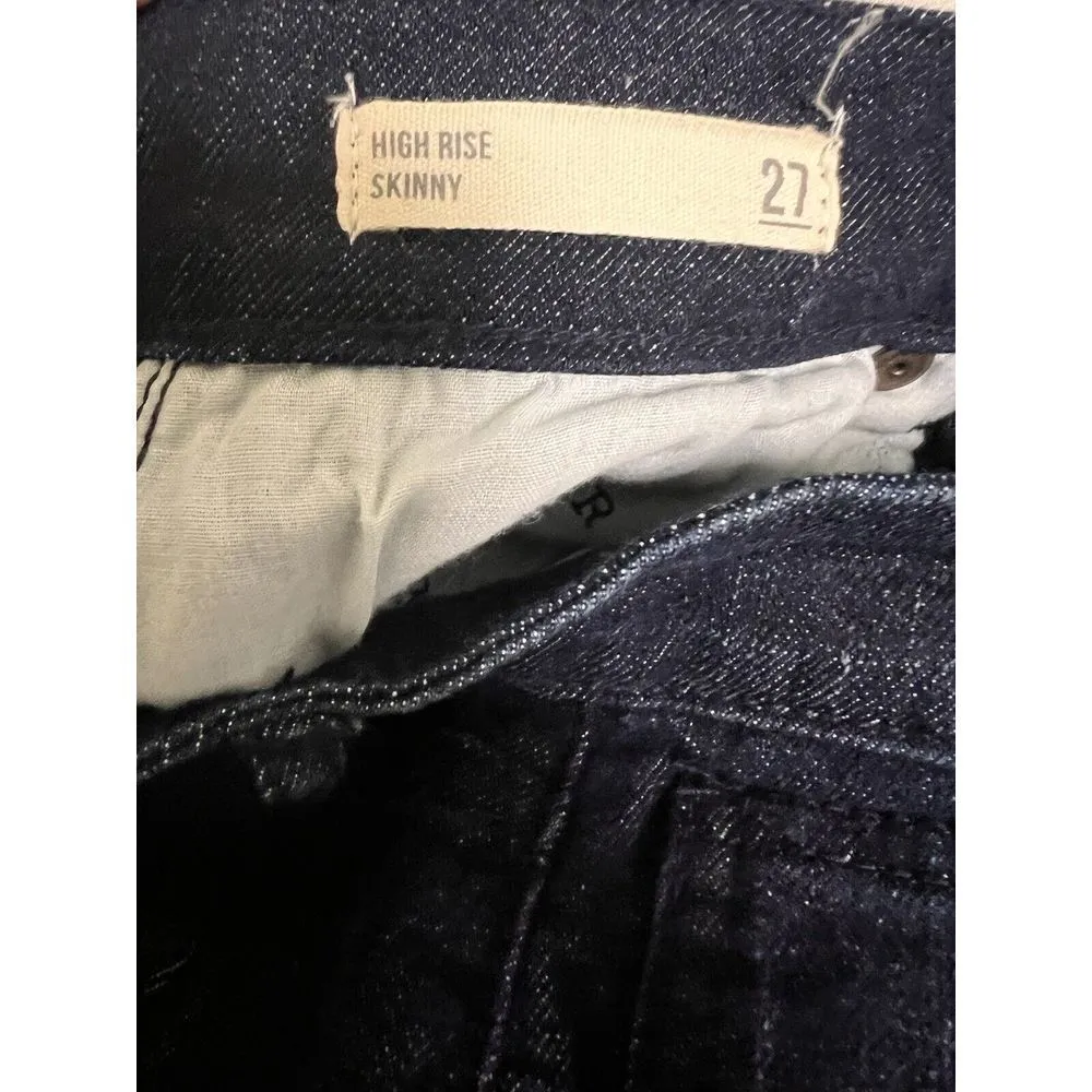 Harper Heritage Jeans Women's Size‎ 27 Blue High Rise Skinny Stretch Nice BPB - Image 8