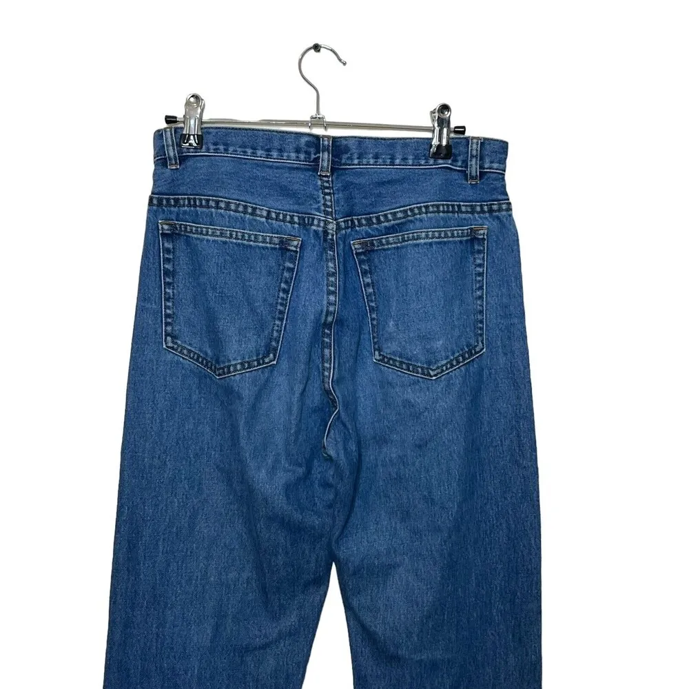 A.P.C Jean Standard Mid Rise Medium Wash Indigo Pockets Women’s Size 27 Blue - Image 5