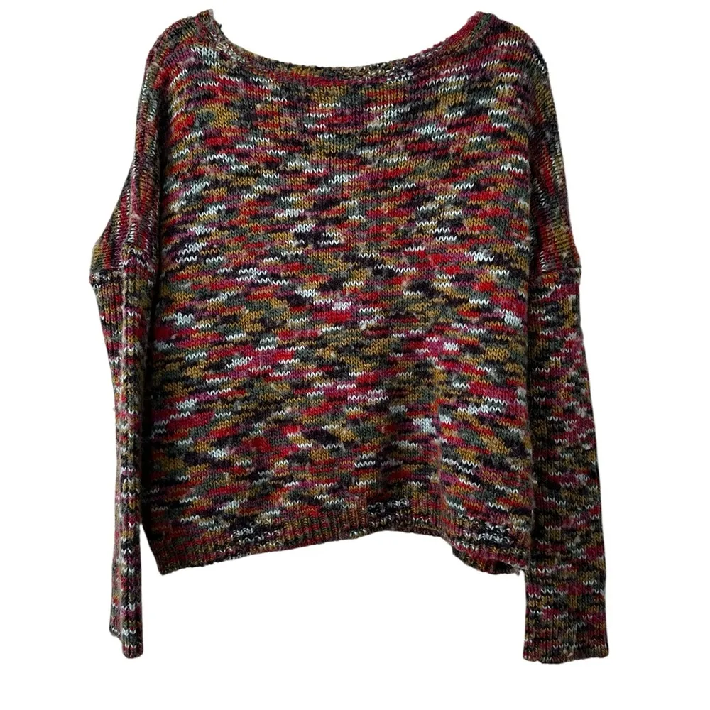 Roxy Red and Pink Crew‎ Neck Sweater - Image 2