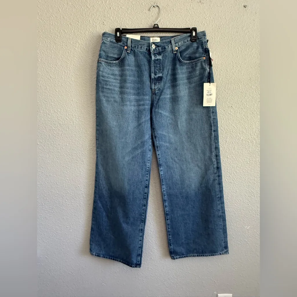 Citizens of Humanity‎ Annina Trouser in Pinnacle Size 32 Wide Leg - Image 3