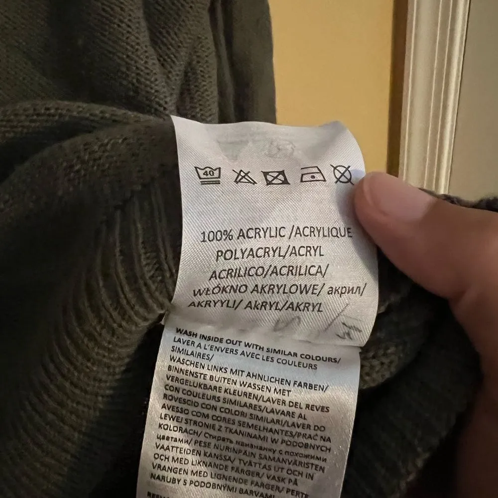 Brave soul xs green sweater - Image 5