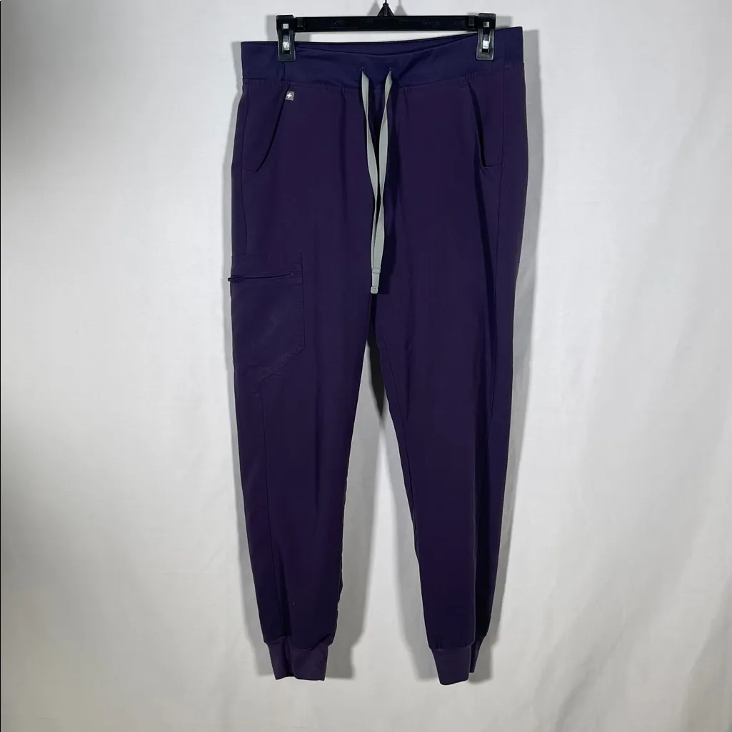 FIGS WOMENS PURPLE SCRUB JOGGER SET SMALL/MEDIUM - Image 6
