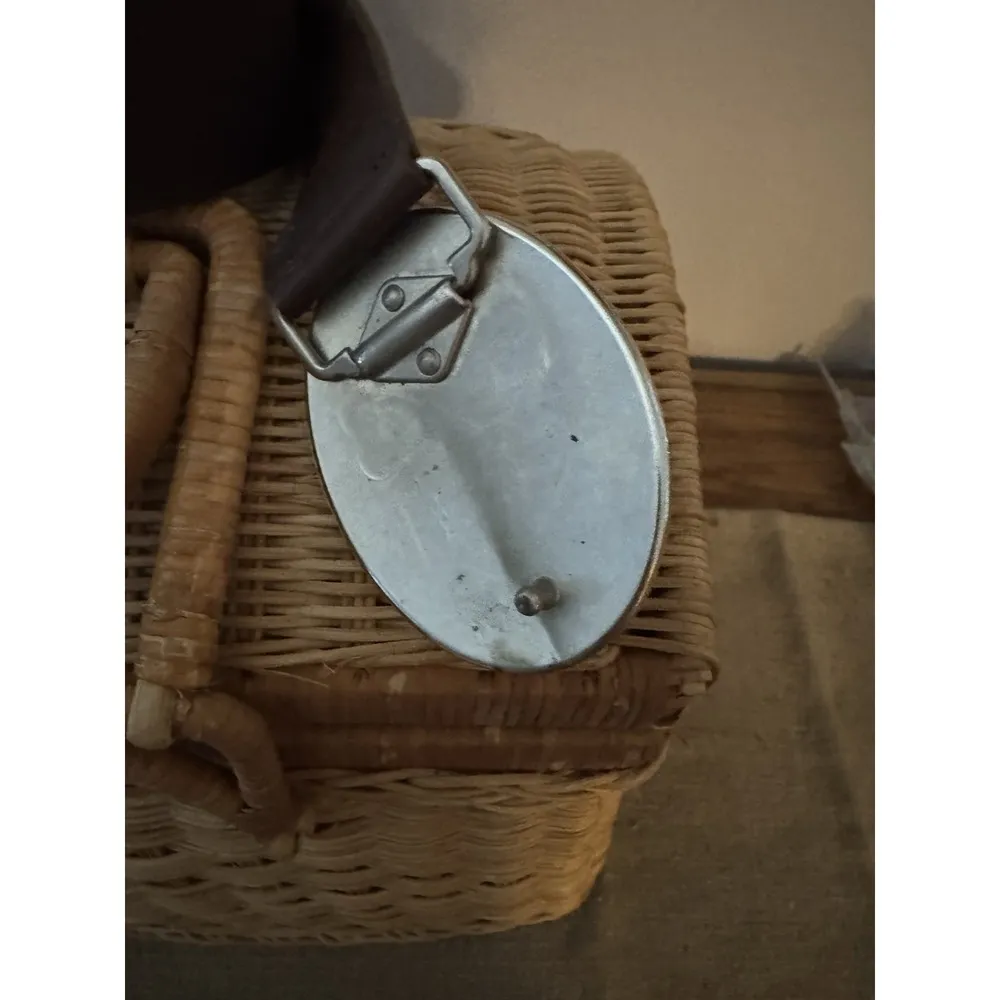 Vtg Y2K Abercrombie & Fitch Leather Belt Rhinestone Buckle Medium Made In Italy - Image 2