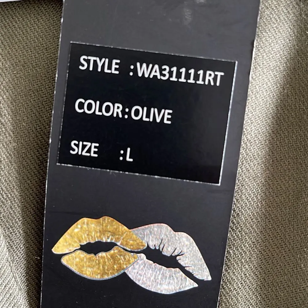 NWT Waimea Olive Green Jumpsuit. Size Large.‎ Green - Image 11