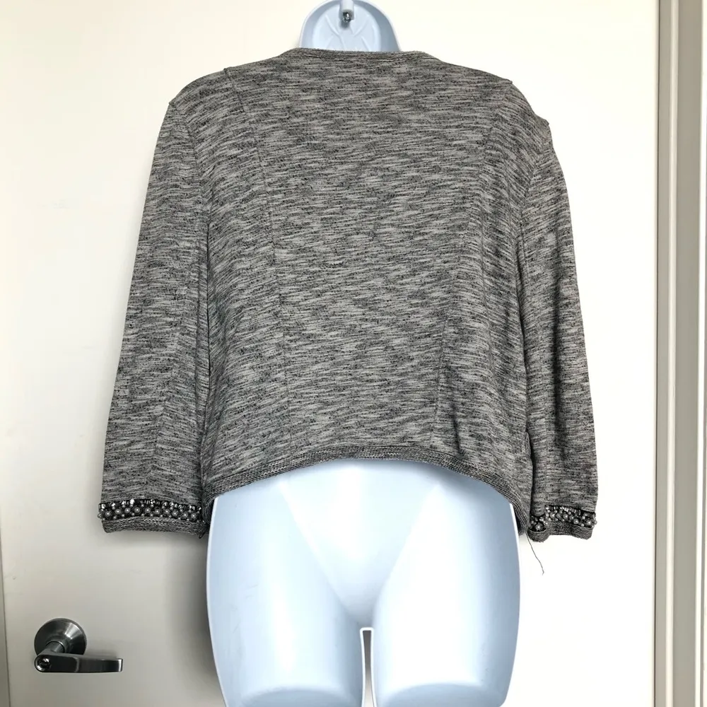 🆕 Express Beaded Open Blazer Jacket - Image 3