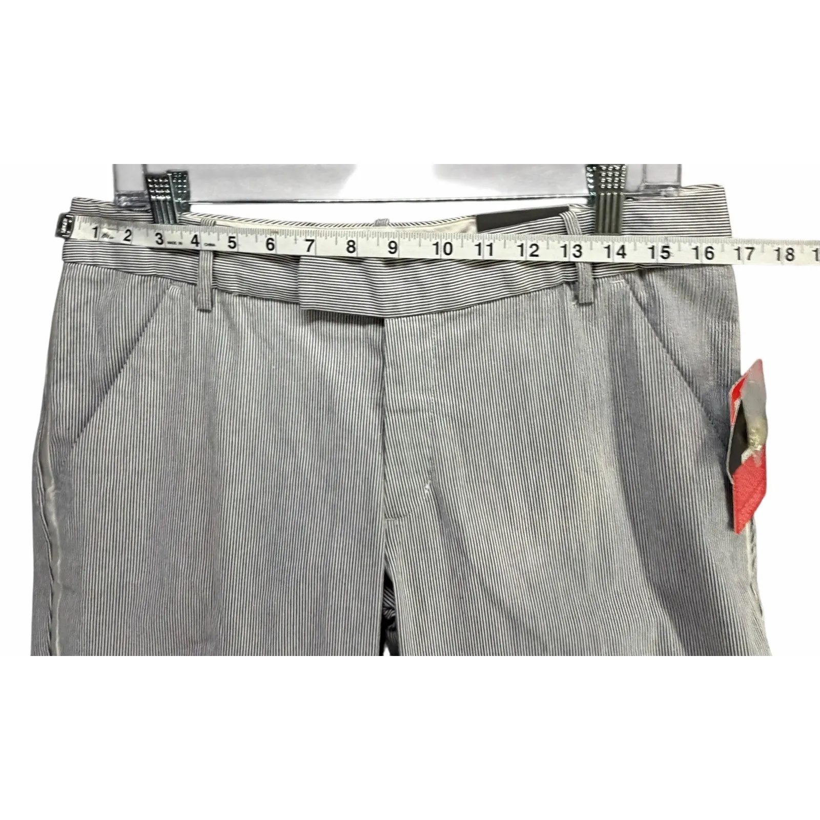 Proenza Schouler for Target 11 Side Stripe Pants 32” Inseam Wide Leg Modern NWT Blue Size 33 - Image 8