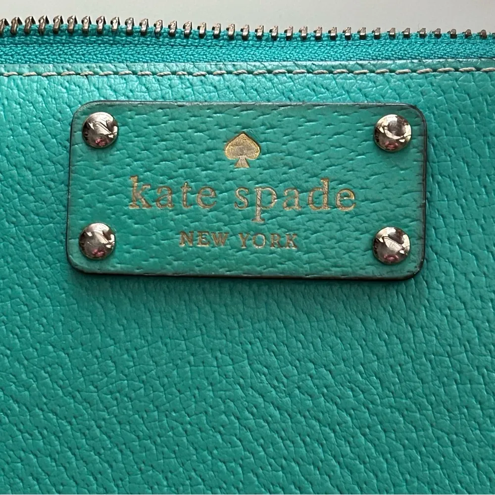 Kate Spade  Large Green Wallet - Image 7