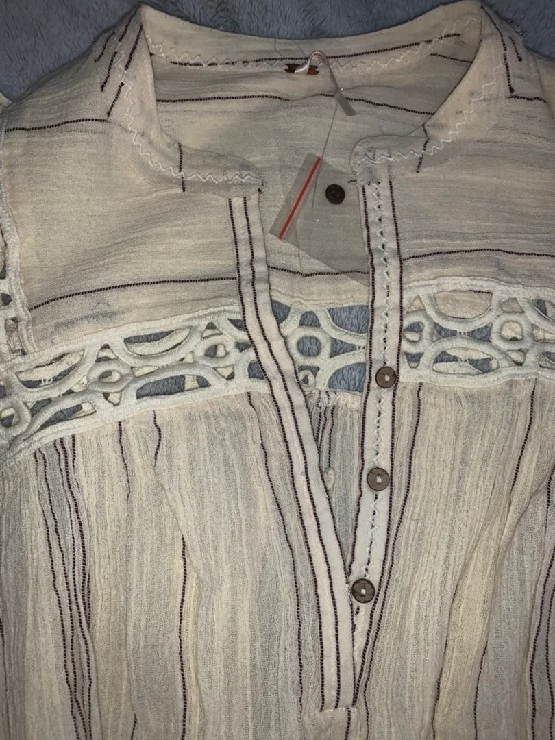 Free People Cedar Lace Top - Image 4