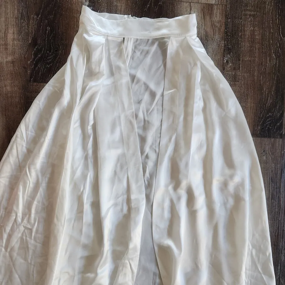 Retrofete White Train for Evalina Dress Size Small *Train Only* - Image 3