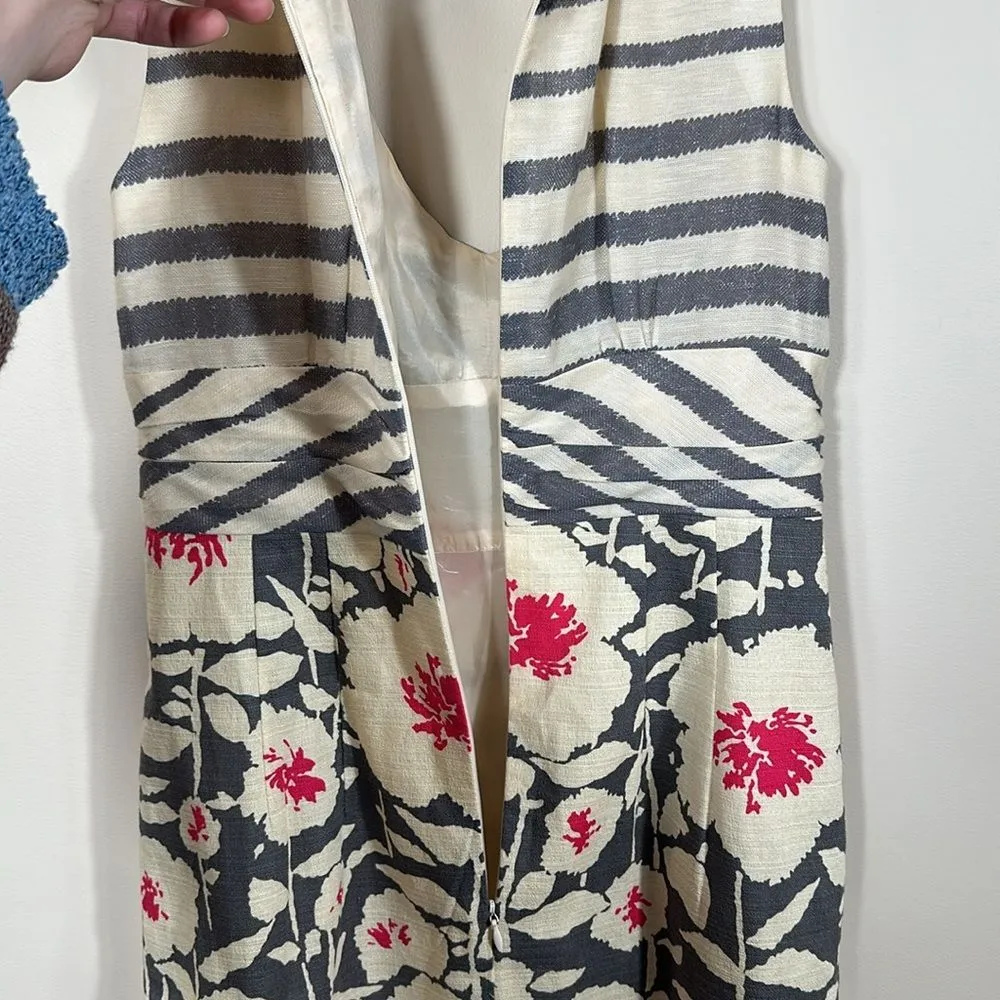 Nanette Lepore Anthropologie Floral As Seen On Celebrity Women Dress Size 6 - Image 5