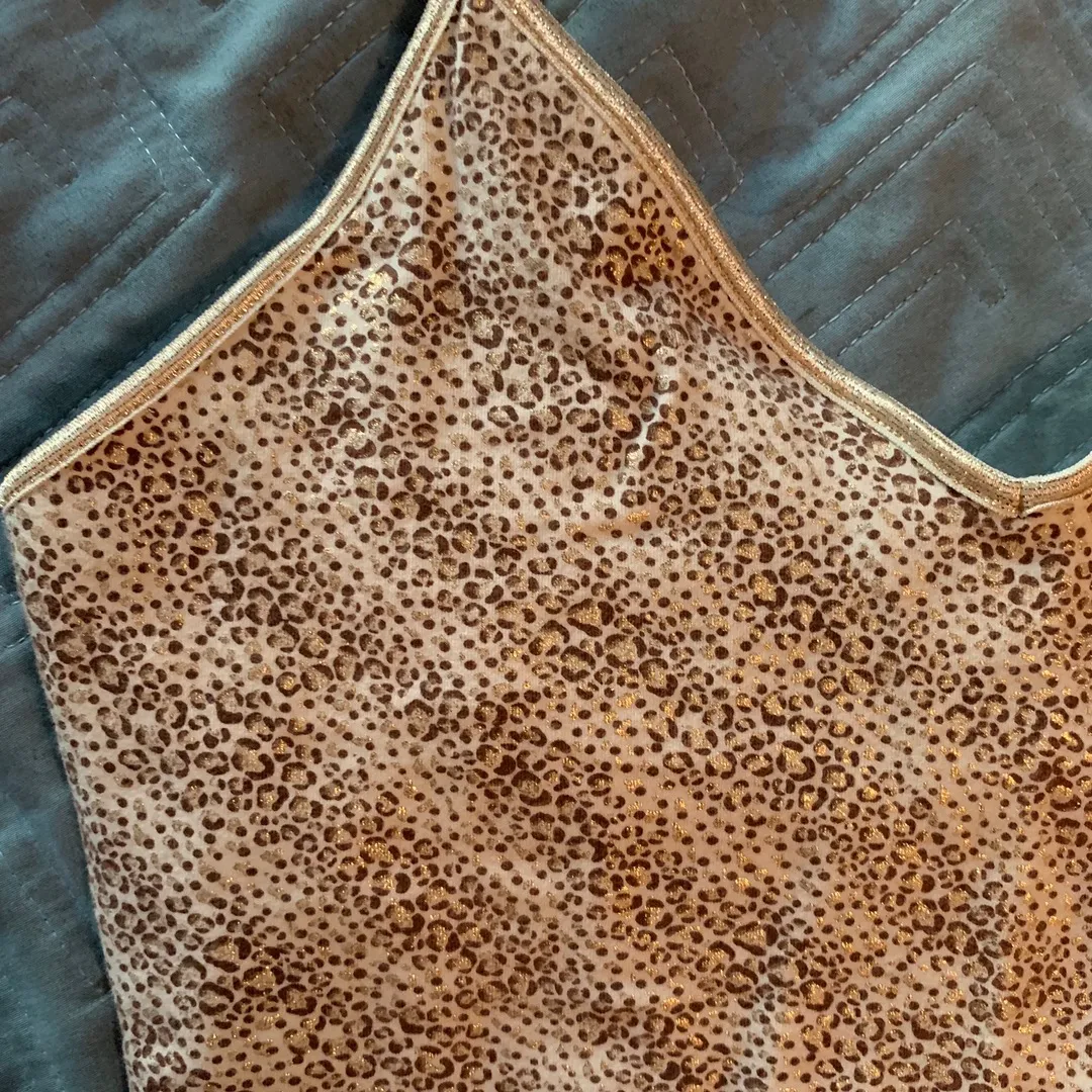 basic leopard stretch halter top - Image 8