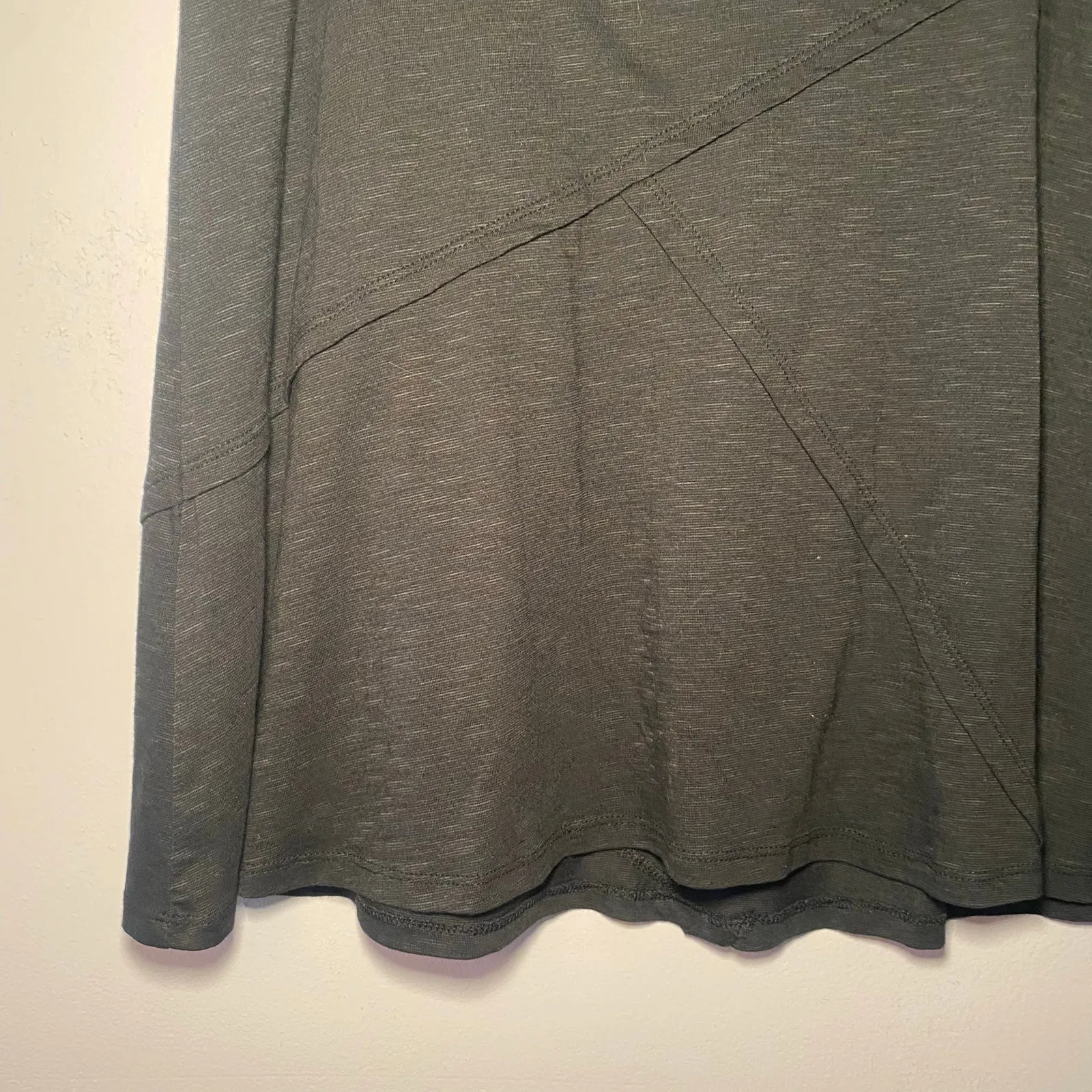 Toad & Co Black Cotton Blend Mini Skirt Gorpcore Outdoor Women's size Medium - Image 4