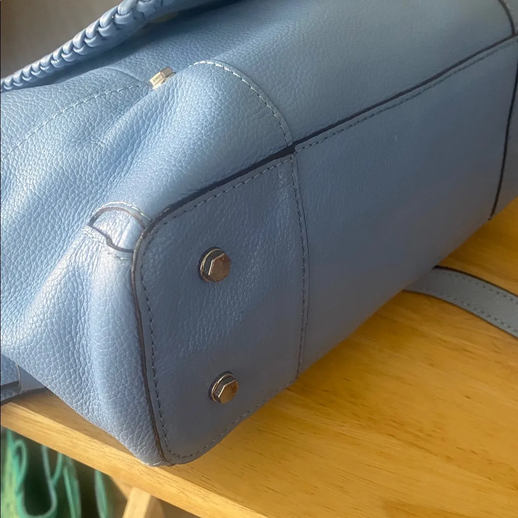 Vintage Oryany leather crossbody excellent Blue - Image 7