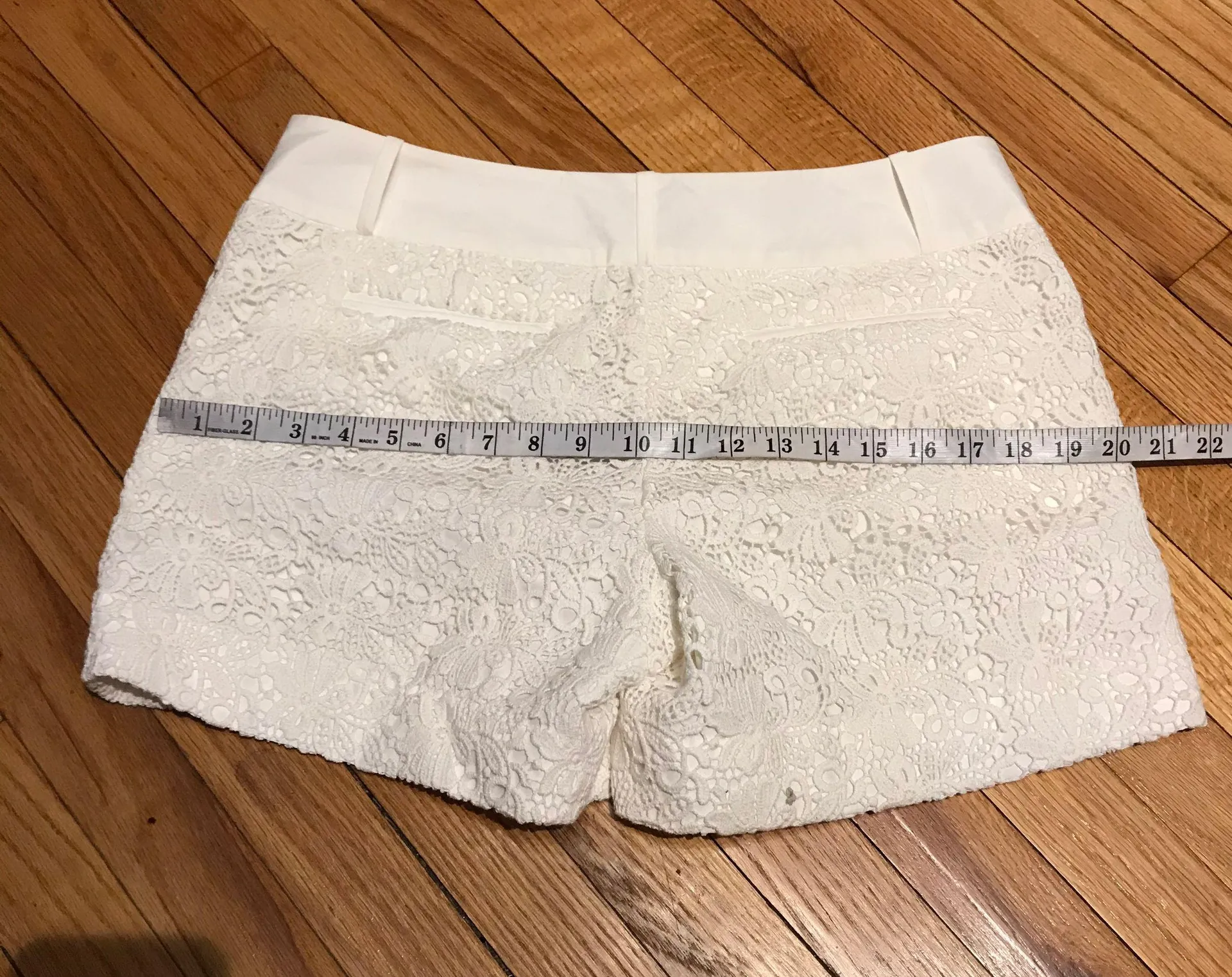 Drew Fit Lace Floral Casual Dress Shorts Bohemian  - Image 3