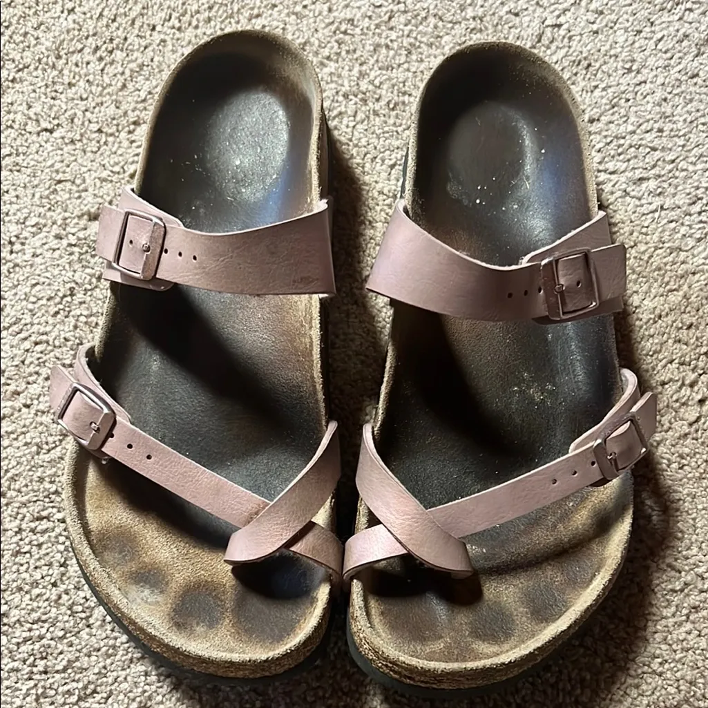 Very worn Birkenstocks - Image 4
