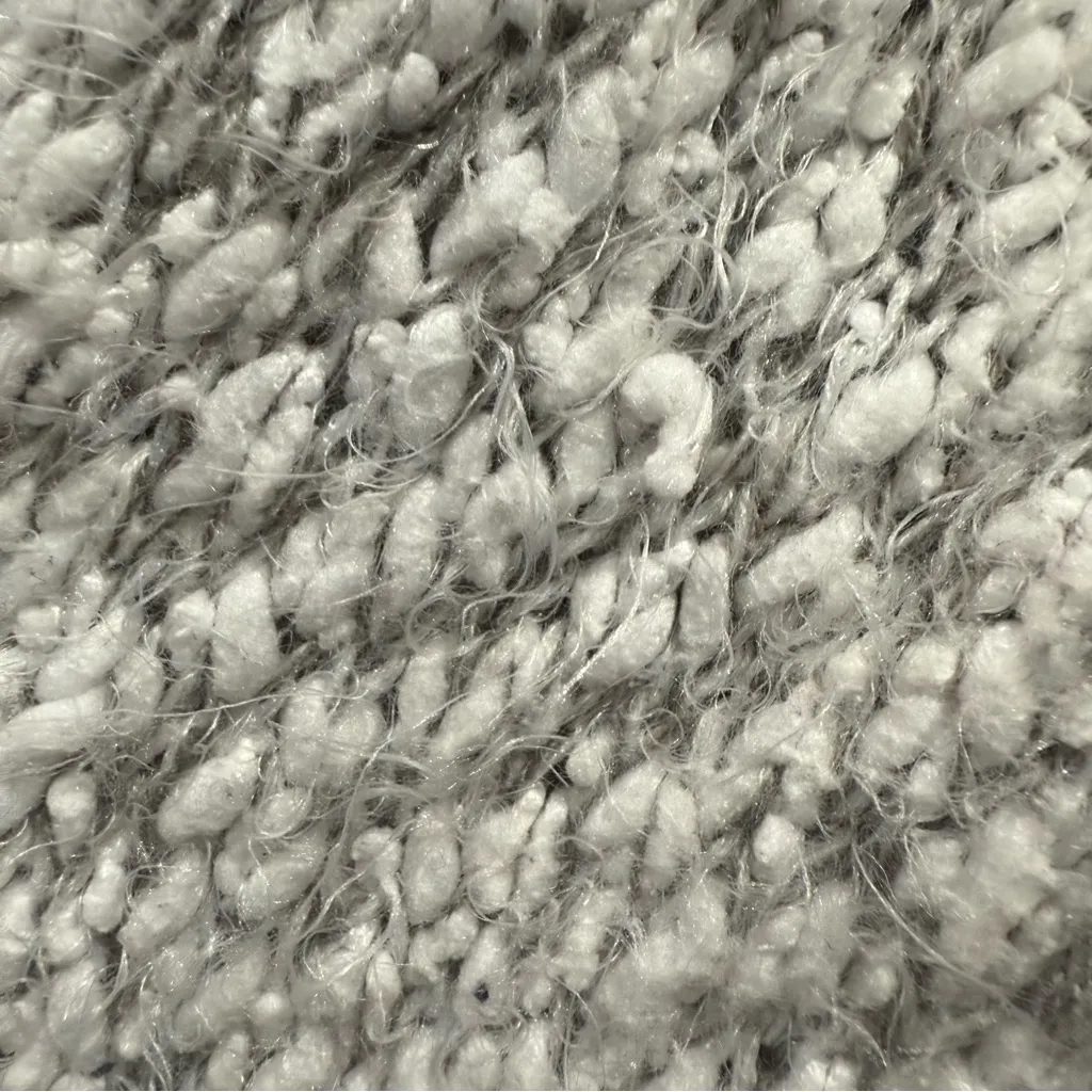 Buffalo David Bitton White/Gray Women's Sweater Size SP - Image 3